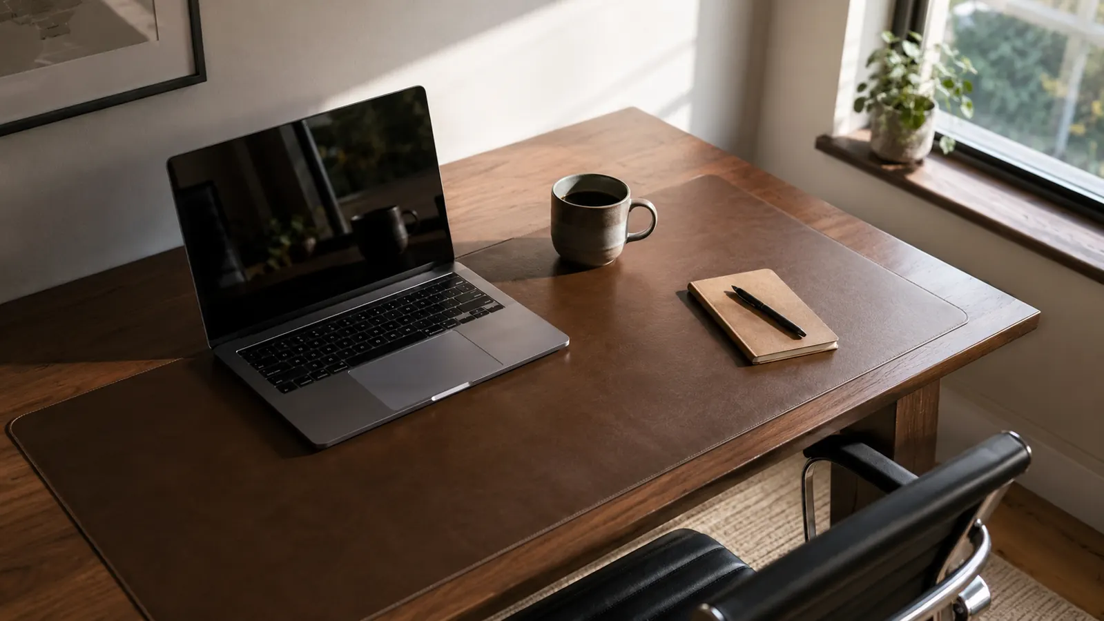 How to Organize a Home Office Desk So It Stays Clean Without Effort